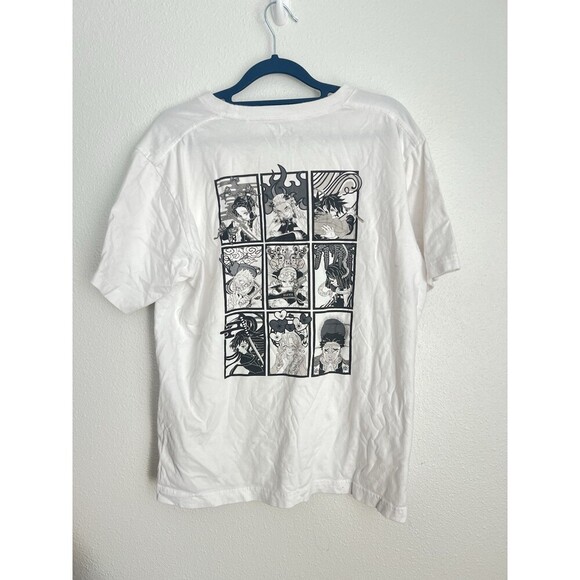 M(JPN) UNIQLO Demon Slayer UT Kimetsu no Yaiba T-shirt Hashira White from Japan - Picture 2 of 7